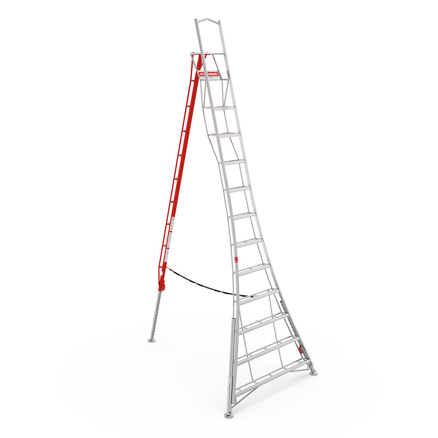 New Fully Adjustable PRO Tripod Ladder 14ft / 4.2m