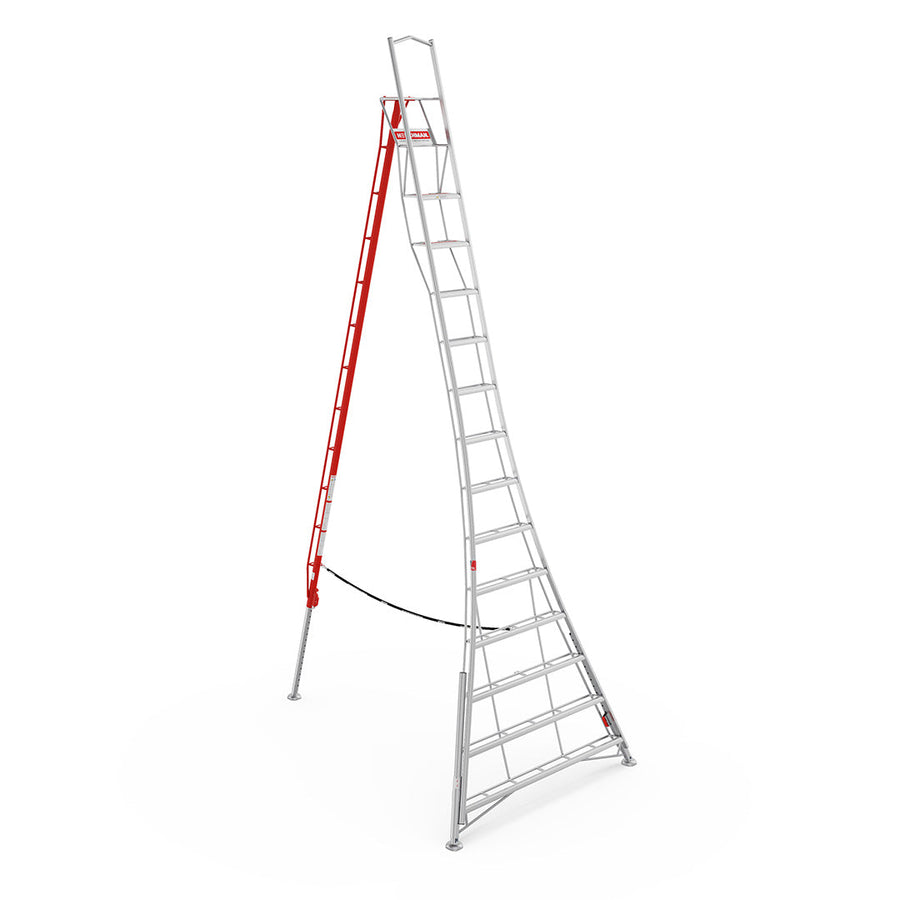 New Fully Adjustable PRO Tripod Ladder 16ft / 4.8